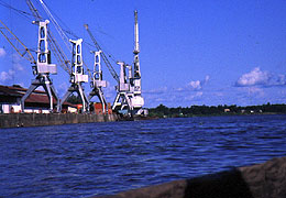 Puerto fluvial de Kisangani